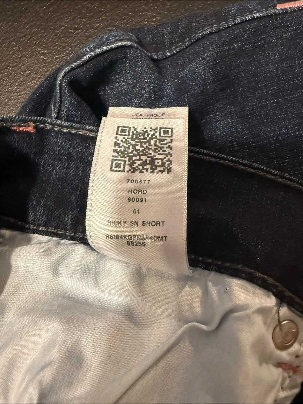 True Religion Indigo Jean Short - Classic Five-Pocket Style